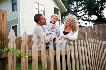 America's Backyard Fence provided a family safety for their toddler thanks to cedar privacy fencing, as well as beautiful Vinyl Privacy Fences in Bolingbrook IL