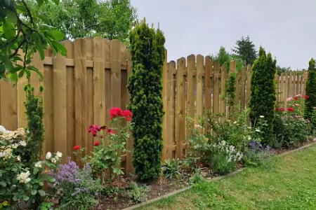 America's Backyard installs Cedar Fencing in Naperville IL